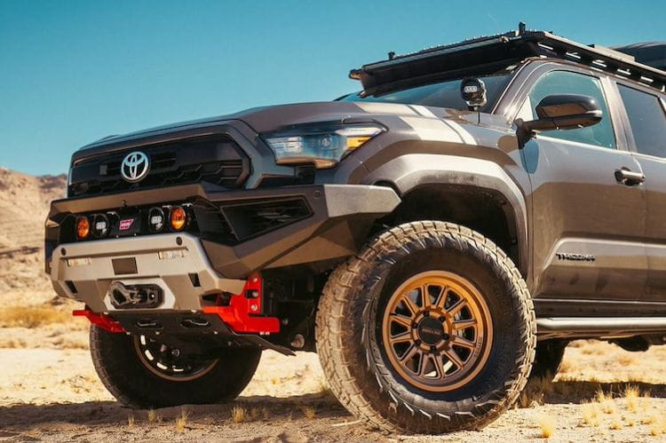 ARB Zenith front bumper 3423210B for 2024-2026 Toyota Tacoma durable ARB Zenith winch compatible front bumper black