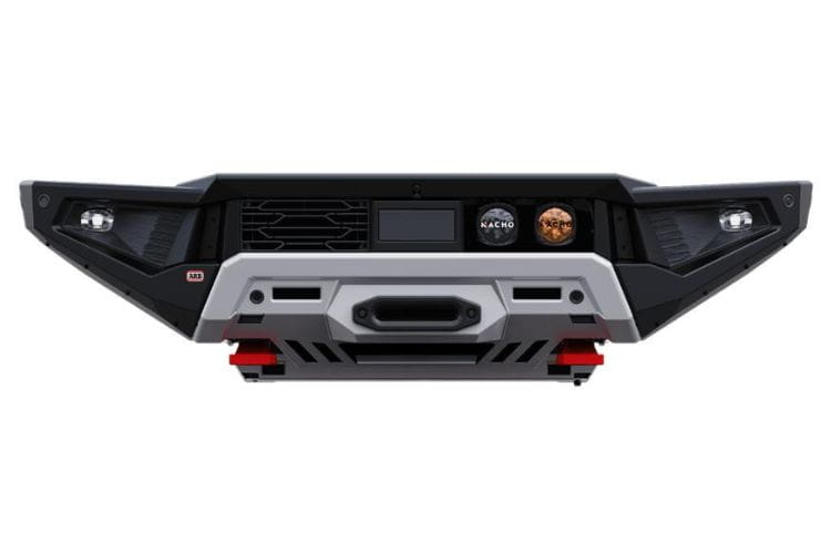ARB Zenith front bumper 3423230B for 2024-2026 Toyota Tacoma durable ARB Zenith winch front bumper black finish protection