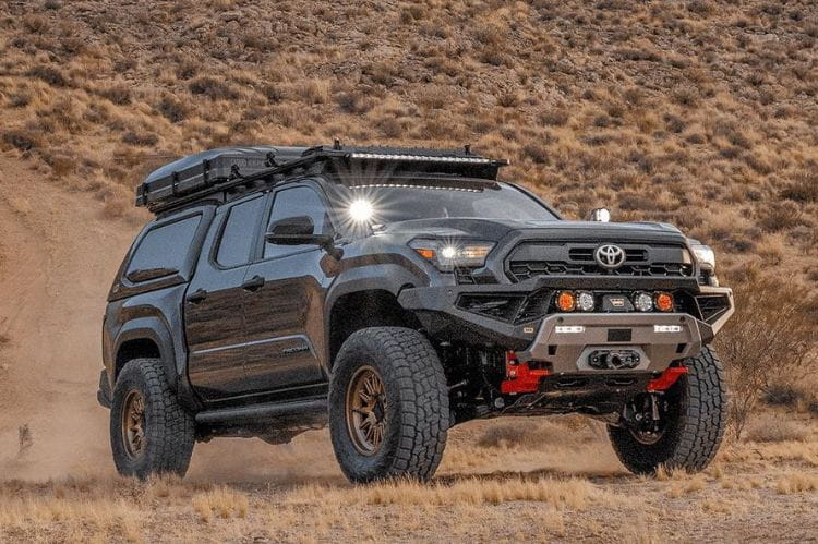 ARB Zenith front bumper 3423230B for 2024-2026 Toyota Tacoma durable ARB Zenith winch front bumper black finish protection