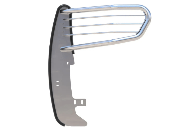 Aries 5061-2 grille guard for 2019–2026 Ram 1500, polished stainless steel finish for ultimate front-end protection.