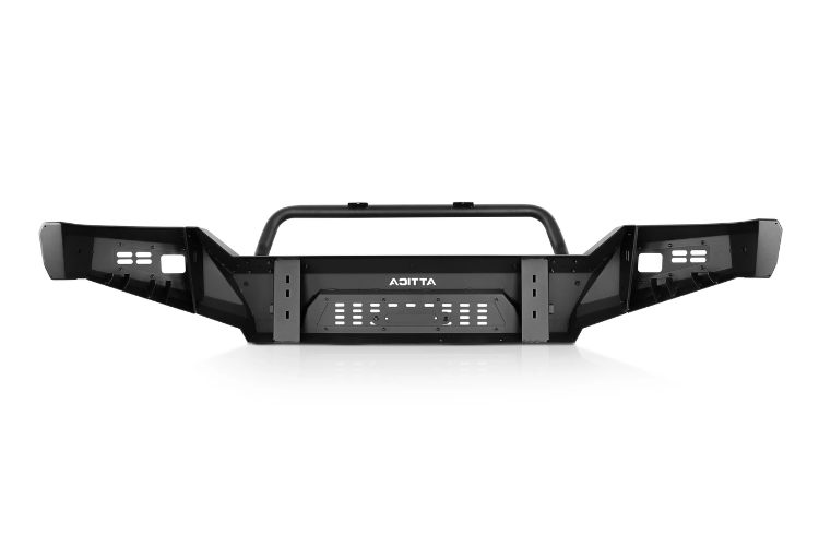 Elevate your 2011-2016 Ford F250/F350 Super Duty with the Attica 4x4 Terra Series aftermarket front bumper ATTF203A103-BX for off-road defense
