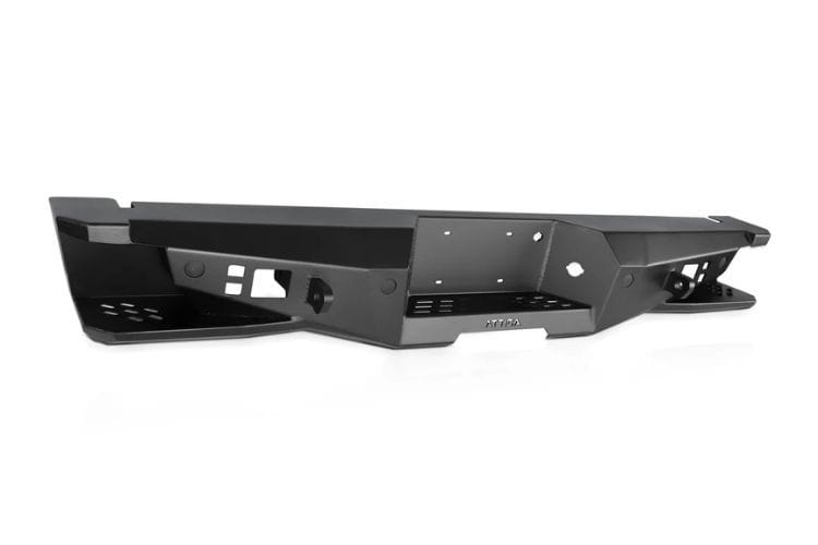 Elevate your 2011-2016 Ford F250/F350 Super Duty with the Attica 4x4 Terra Series aftermarket rear bumper ATTF204B103-BX for total trail armor