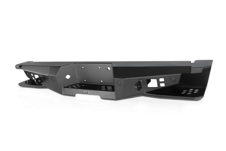 Elevate your 2011-2016 Ford F250/F350 Super Duty with the Attica 4x4 Terra Series aftermarket rear bumper ATTF204B103-BX for total trail armor