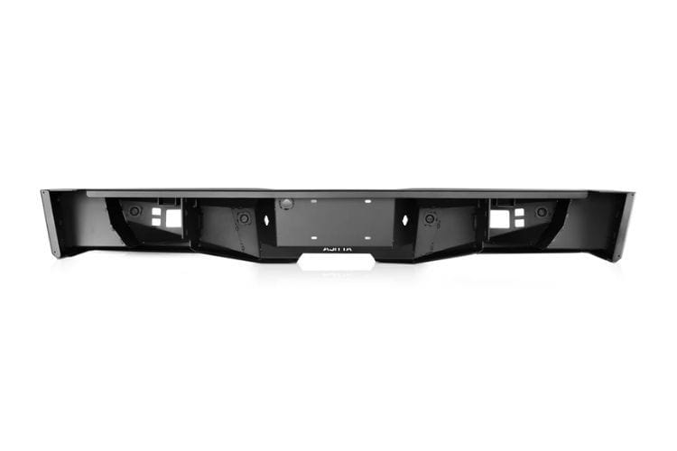 Elevate your 2011-2016 Ford F250/F350 Super Duty with the Attica 4x4 Terra Series aftermarket rear bumper ATTF204B103-BX for total trail armor