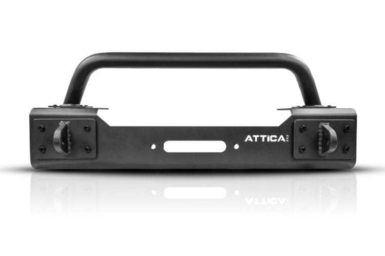 Attica 4x4 Apex Series heavy duty front bumper ATTJL01A108-BX for 2020–2026 Jeep Gladiator JT with a rugged design
