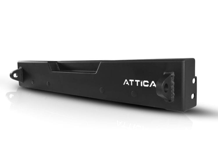 Attica 4x4 Apex Series offroad rear bumper ATTJL01B109-BX for 2018–2026 Jeep Wrangler JL with trail-inspired styling