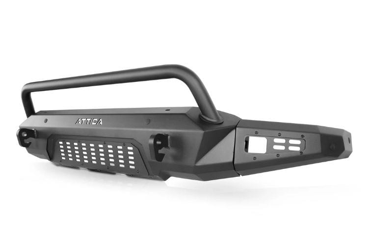 Offroad front bumper ATTF107A101-BX Attica 4x4 Terra Series elevates 2024-2026 Ford F150 style