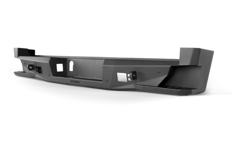 Upgrade your 2017-2025 Ford F250/F350 Super Duty with the Attica 4x4 rear bumper ATTF201B103-BX for total trail armor