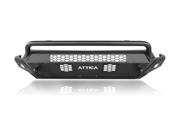 Equipping a high-strength steel bumper for truck builds like the 2022-2026 Chevy Silverado 1500 with Attica 4x4 Terra Series ATTSL02A103-BX