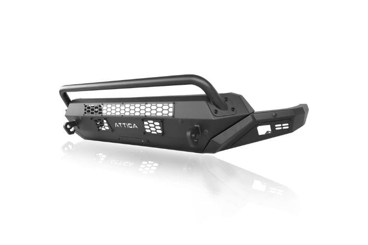 Equipping a high-strength steel bumper for truck builds like the 2022-2026 Chevy Silverado 1500 with Attica 4x4 Terra Series ATTSL02A103-BX