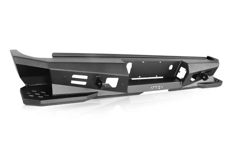 Attica 4x4 Terra Series rear bumper ATTSL04B103-BX for 2007–2018 Chevy Silverado 1500 with aftermarket steel construction