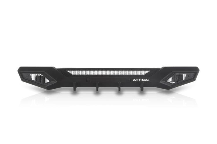Attica 4x4 Terra Series steel rear bumper ATTJL01B111-BX for 2018–2026 Jeep Wrangler JL with a rugged aftermarket design