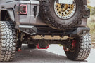 Attica 4x4 Terra Series steel rear bumper ATTJL01B111-BX for 2018–2026 Jeep Wrangler JL with a rugged aftermarket design