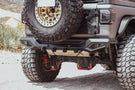 Attica 4x4 Terra Series steel rear bumper ATTJL01B111-BX for 2018–2026 Jeep Wrangler JL with a rugged aftermarket design