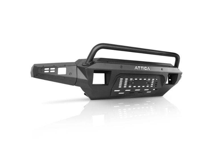 Attica 4x4 terra series front bumper ATTF202A101-1A-BX brings aggressive style to 2023-2026 Ford F250/F350 Super Duty