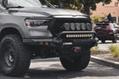 Attica 4x4 terra series front bumper ATTRM03A103-BX adds heavy-duty steel protection to 2019-2024 Ram 1500 trucks