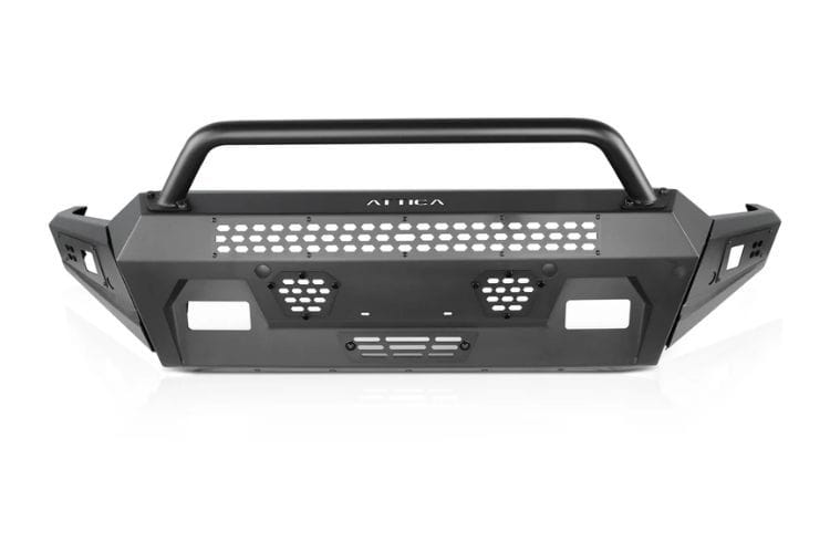 Shield your 2020-2024 Chevy Silverado 2500/3500 from harsh terrain using the Attica 4x4 bumper ATTSL07A104-BX Terra Series