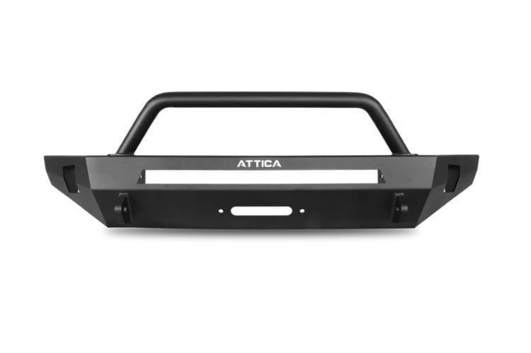 Attica 4x4 Terra Series full width front bumper ATTTR01A102-BX for 2014–2024 Toyota 4Runner with rugged trail-ready styling