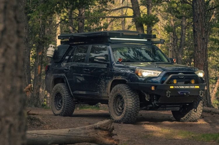 Attica 4x4 Terra Series full width front bumper ATTTR01A102-BX for 2014–2024 Toyota 4Runner with rugged trail-ready styling