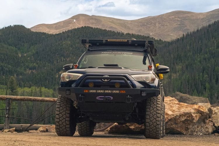 Attica 4x4 Terra Series full width front bumper ATTTR01A102-BX for 2014–2024 Toyota 4Runner with rugged trail-ready styling