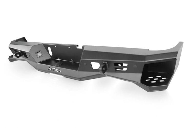 Attica 4x4 Terra Series heavy duty rear bumper ATTRM01B107-BX for 2009–2018 Ram 1500 with rugged truck-focused construction