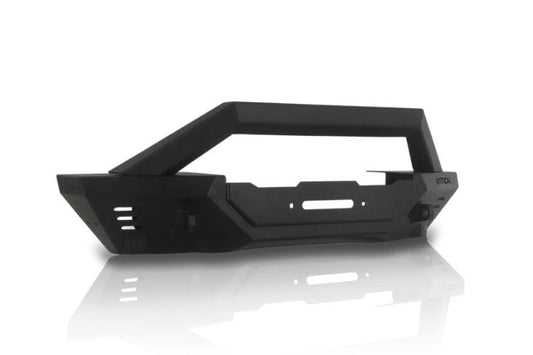 Attica 4x4 Terra Series heavy duty steel front bumper ATTFB01A102-BX for 2021–2025 Ford Bronco with rugged off-road styling
