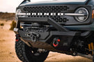 Attica 4x4 Terra Series heavy duty steel front bumper ATTFB01A102-BX for 2021–2025 Ford Bronco with rugged off-road styling