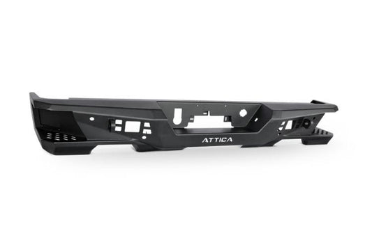Attica 4x4 Terra Series rear bumper ATTSL01B103-BX for 2019–2026 Chevy Silverado 1500 with steel construction and rugged styling