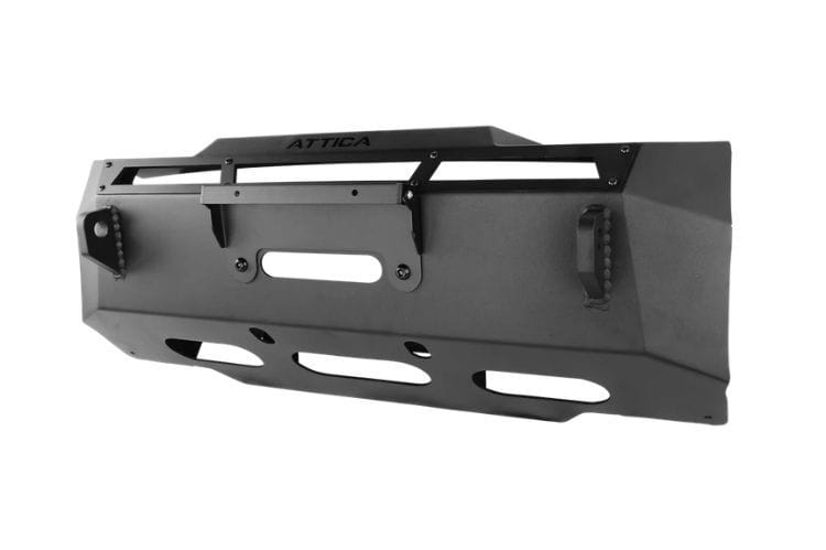 Attica 4x4 Terra Series Stealth front bumper ATTTR01A101-BX for 2014–2024 Toyota 4Runner with a rugged, streamlined design