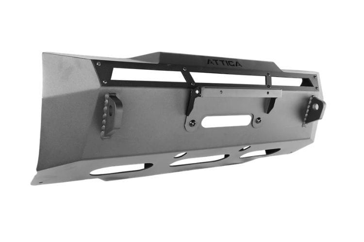 Attica 4x4 Terra Series Stealth front bumper ATTTR01A101-BX for 2014–2024 Toyota 4Runner with a rugged, streamlined design