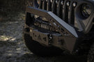 Attica 4x4 Terra Series steel front bumper ATTJL01A106-BX for 2020–2026 Jeep Gladiator JT with rugged styling and winch-ready design