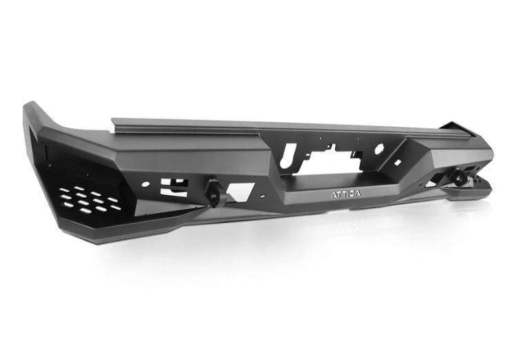 Attica 4x4 Terra Series steel rear bumper ATTSL07B103-BX for 2020–2024 Chevy Silverado 2500/3500 with rugged aftermarket styling