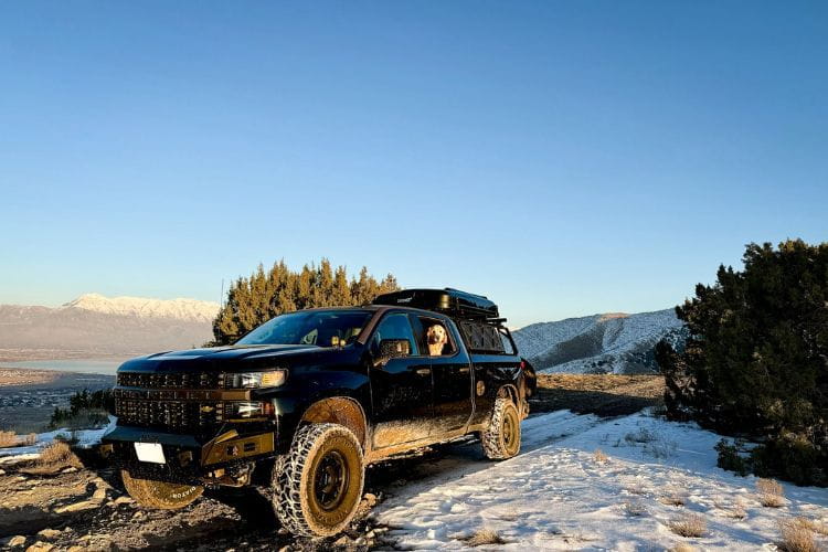 Elevate your 2016-2018 Chevy Silverado 1500 with the Attica 4x4 Terra Series truck front bumper ATTSL05A103-BX for trail protection