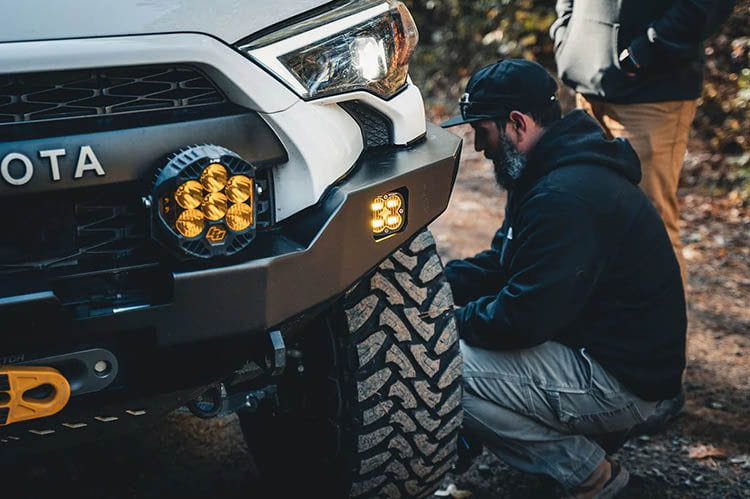 Backwoods BWT4R5-103XXBBB Toyota 4Runner 5th Gen 2010-2024 Hi-Lite Overland Front Bumper No Bull Bar