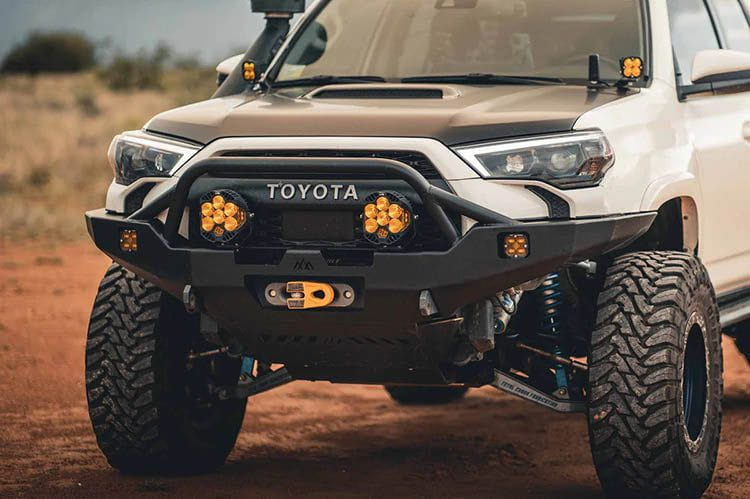 Backwoods BWT4R5-9640 Toyota 4Runner 5th Gen 2010-2024 Hi-Lite Overland Front Bumper
