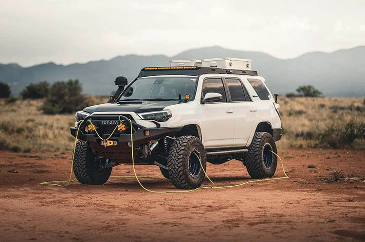 Backwoods BWT4R5-9640 Toyota 4Runner 5th Gen 2010-2024 Hi-Lite Overland Front Bumper