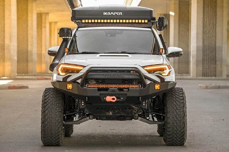 Backwoods BWT4R5-9640 Toyota 4Runner 5th Gen 2010-2024 Hi-Lite Overland Front Bumper