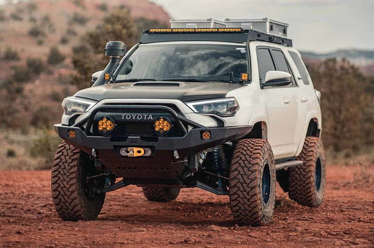 Backwoods BWT4R5-9640 Toyota 4Runner 5th Gen 2010-2024 Hi-Lite Overland Front Bumper