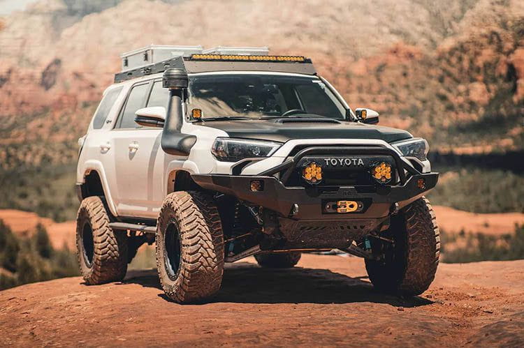 Backwoods BWT4R5-9640 Toyota 4Runner 5th Gen 2010-2024 Hi-Lite Overland Front Bumper