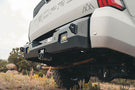 Backwoods BWTU3R-9755 rear bumper for Toyota Tundra 2022+, heavy duty steel offroad rear bumper upgrade.