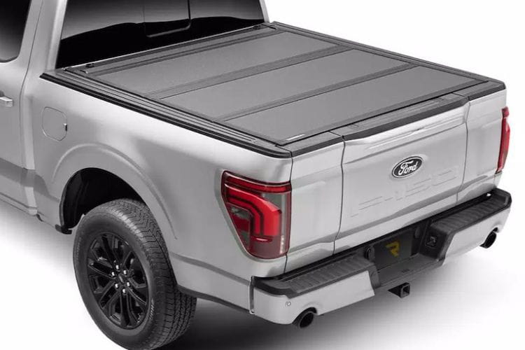 BAK Industries BAKFlip MX4 hard folding tonneau cover 448311 for 2008-2016 Ford F250/F350 Super Duty durable bed cover