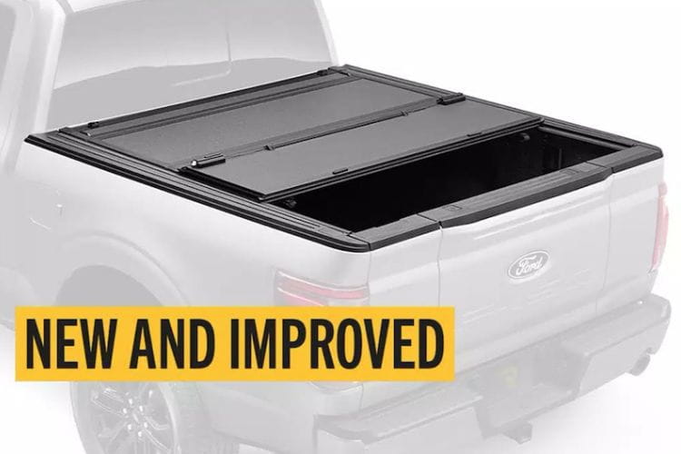 BAK Industries BAKFlip MX4 hard folding tonneau cover 448311 for 2008-2016 Ford F250/F350 Super Duty durable bed cover