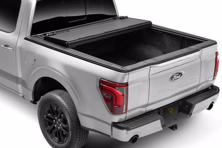 BAK Industries BAKFlip MX4 hard folding tonneau cover 448311 for 2008-2016 Ford F250/F350 Super Duty durable bed cover