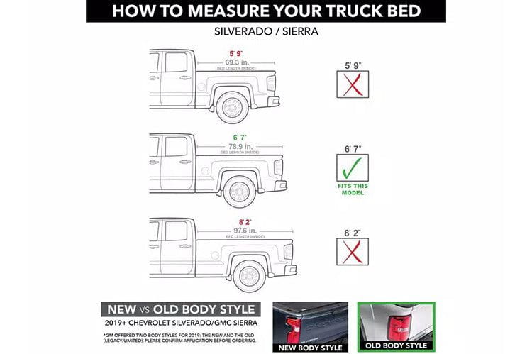 BAK Revolver X4S 1988-2014 Chevy Silverado 2500/3500 6'6" Tonneau Cover 80101