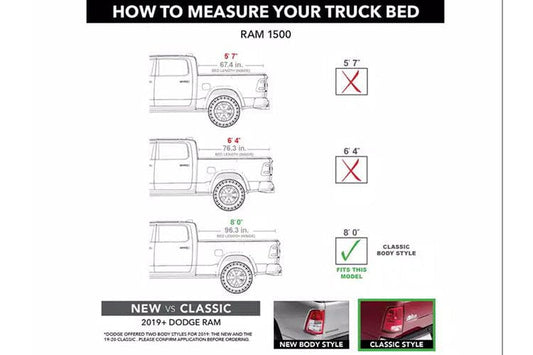 BAKFlip G2 2003-2018 Dodge Ram 2500/3500 8' Tonneau Cover 226204
