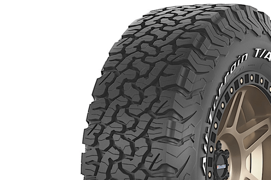 BFGoodrich 04929 KO2 33X12.50R20 all terrain off road tire for trucks, one of the best BFG tires for rugged performance