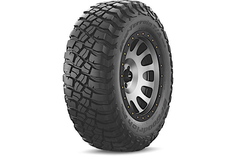 BFGoodrich 08843 35X12.50R20 Mud-Terrain T/A KM3 Tire – Premium offroad tires for trucks with excellent traction