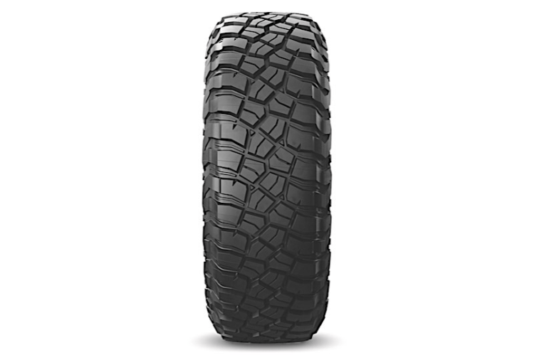 BFGoodrich 32589 KM3 33X12.50R18 – tough mud terrain tires by BFG for off-road durability