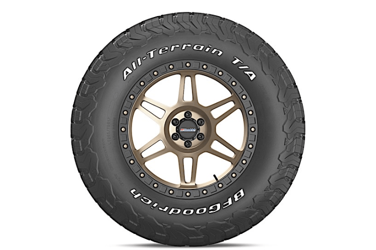 BFGoodrich 36614 LT285/55R20 KO2 Tire provides superior durability and performance, making it one of the best tires for off-road and all-terrain driving