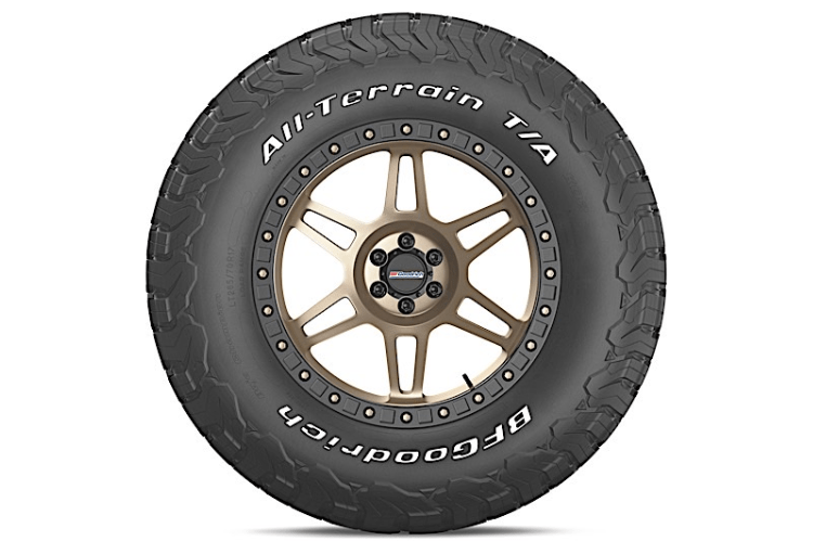 BFGoodrich 33X12.50R15 KO2 Tire offers durability and traction, making it one of the best all terrain off road tires for trucks